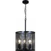 Люстра подвес ILLUMICO 40W Е27*3 металл черный IL1031-3P-05 BLACK