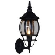 Светильник-фонарь настенный Reluce 60W Е27 IP44 металл черный 08012-0.2-001SW BK