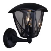 Светильник-фонарь настенный Reluce 40W Е27 IP54 металл черный 08012-0.2-001SW BK