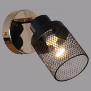 Бра Reluce 40W Е14 черный/золото 05912-0.8-01