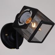 Бра Reluce 60W Е27 черный 06400-0.2-01 BK+COP