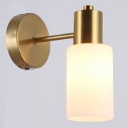 Бра ILLUMICO 60W Е14 белый/золото IL0110-1W-79 COP