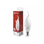 Лампa E14 8W 4000K C37 свеча на ветру ASD/InHome