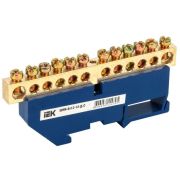 Шина N ноль на DIN-изолятор ШНИ-8х12-12-Д-С