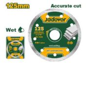 Диск алмазный несегментный 125*22.2мм JADEVER JDDC2K03