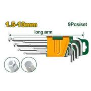 Набор шестигр.ключей 9шт 1,5-10мм JADEVER JDHK2291