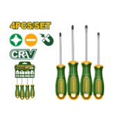 Набор отверток 4шт CR-V JADEVER JDSS1204