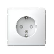Розетка СУ 1-м ARTGALLERY (мех.) с/з с/ш 16А белый GAL000145