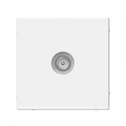 Розетка СУ 1-м ARTGALLERY (мех.) ТВ оконечная белый GAL000191