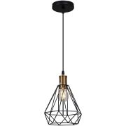 Люстра подвес Reluce 40W Е27 металл черный 04773-0.9-01 BK