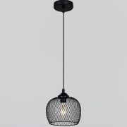 Люстра подвес Reluce 40W Е27 металл черный 06145-0.9-01 BK