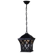 Светильник-фонарь подвес Reluce 60W Е27 IP44 металл черный 09017-0.3-001SH BK