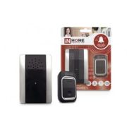 Звонок беспроводной ASD/InHome ЗБ-10 150м, 25 мелодий с рег. звука, инд. с кнопкой IP44