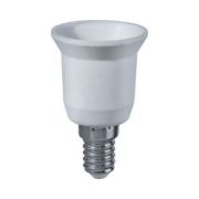 Переходник с цоколя Е14 на Е27 Navigator белый 71988