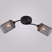 Светильник Reluce Е27 60W*2 черный/металл 01624-0.3-02 BK