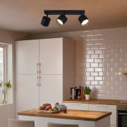 Светильник накладной поворотный Reluce GX53 15W*3 IP20 Цилиндр металл/черный 53019-9.5-003IL BK