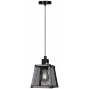 Люстра подвес ILLUMICO 40W Е27 металл черный/дерево IL1006-1P-05 BK WOOD