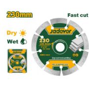 Диск алмазный сегментный 230*22.2мм*2.6мм JADEVER JDDC1K05