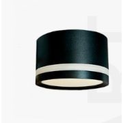 Светильник GX53 ART SMART GLASS BLACK чёрный, универсальный, 85*50 мм