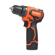 Дрель-шуруповерт аккум PATRIOT BR 368Li, две АКБ Li-Ion, 12В, 2,0 Ач, 45Нм, 2 скорости, кейс, БЕСЩЕТ