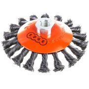 Щетка PATRIOT тарельчатая 115ммХМ14 витая проволока
