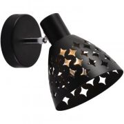 Бра Reluce 40W Е14 металл черный 01554-3.3-01B BK+CR