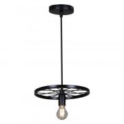 Люстра подвес Reluce 40W Е27 металл черный 88843-0.9-01 BK