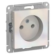 Розетка СУ 1-м Атлас (мех.) б/з 16А жемчуг (441)