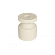 Ретро «Усадьба» Изолятор  пластиковый СЛОНОВАЯ КОСТЬ