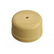 Ретро «Усадьба» Коробка распред пласт D80х33 ПЕСОЧНОЕ ЗОЛОТО