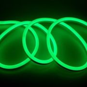 Неон гибкий General  220V 9.6W/m 120lm/m IP67 зеленый 50м сеч8х16