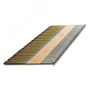 Гвозди по дереву на бумажной кассете тип D34 3,05х75 RIEG гальваническое покрытие (уп.2000шт) Fedast