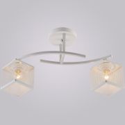 Светильник Reluce Е27 60W*2 хром/белый 01587-0.3-02 WH+CR