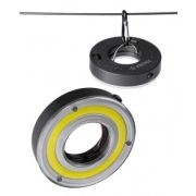 Фонарь Космос KOC601B 3xR03(ААА) св/д COB 5W,110lm,14м2,ABS,серый,карабин,IP41 кемпинг