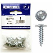 Саморез с прессшайбой острый ШСММ 4,2*13 (30шт) НАКРЕПКО