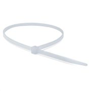 Хомут 3,6х300/100шт полиамид белый ДКС (уп)