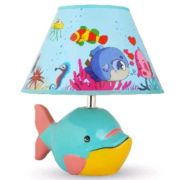 Светильник настольный Camelion Kd-555 C65 40W E14 Кит Голубой-Желтый