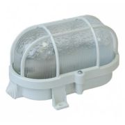 Светильник НБП ЛОН Витебск 60W E27 IP53 01-60-002 овал/реш. белый пласт/стекло  (ПСХ)