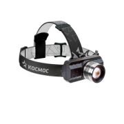 Фонарь Космос H3WZoo 3W акк. з/у micro USB налобный