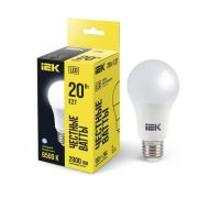 Лампа E27 20W 6500К A60