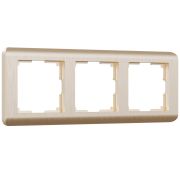 Рамка 3-м Веркель шампань WL12-Frame-03 W0032111