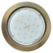 Светильник Ecola GX53 H4 5310 Черненая бронза