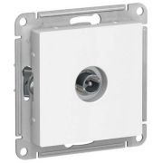 Розетка СУ 1-м Атлас (мех.) ТВ оконечная белый (191)