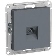 Розетка СУ 1-м Атлас (мех.) RJ-45 грифель (783)