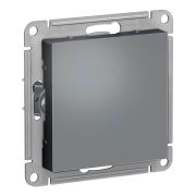 Переключатель СУ 1-кл Атлас (мех.) проходн. грифель (761)