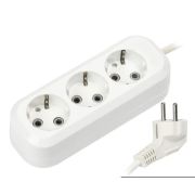 Удлинитель SMARTBUY 3гн 5м с/з 16А (ПВС 3х1)