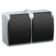 Розетка ОУ 2-м ФОРС с/з IP54 РСб22-3-ФСр ИЭК