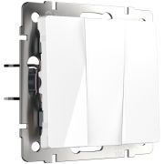 Выключатель СУ 3-кл Веркель (мех.) бел. W1130001