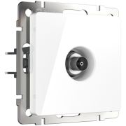 Розетка СУ Веркель (мех.) ТВ оконечная бел. WL01-TV W1183001