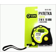 Рулетка 3м 16мм 3-ON TRIFIX